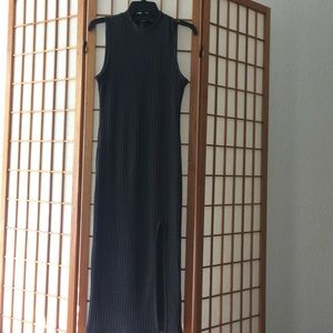 Forever 21 Gray Sleeveless Sweater Dress